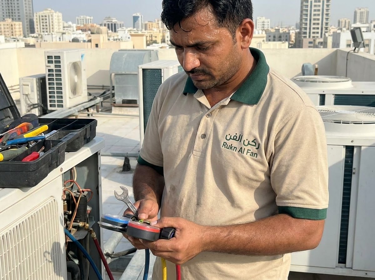 AC Maintenance and Pressure Jet Coil Wash Dubai